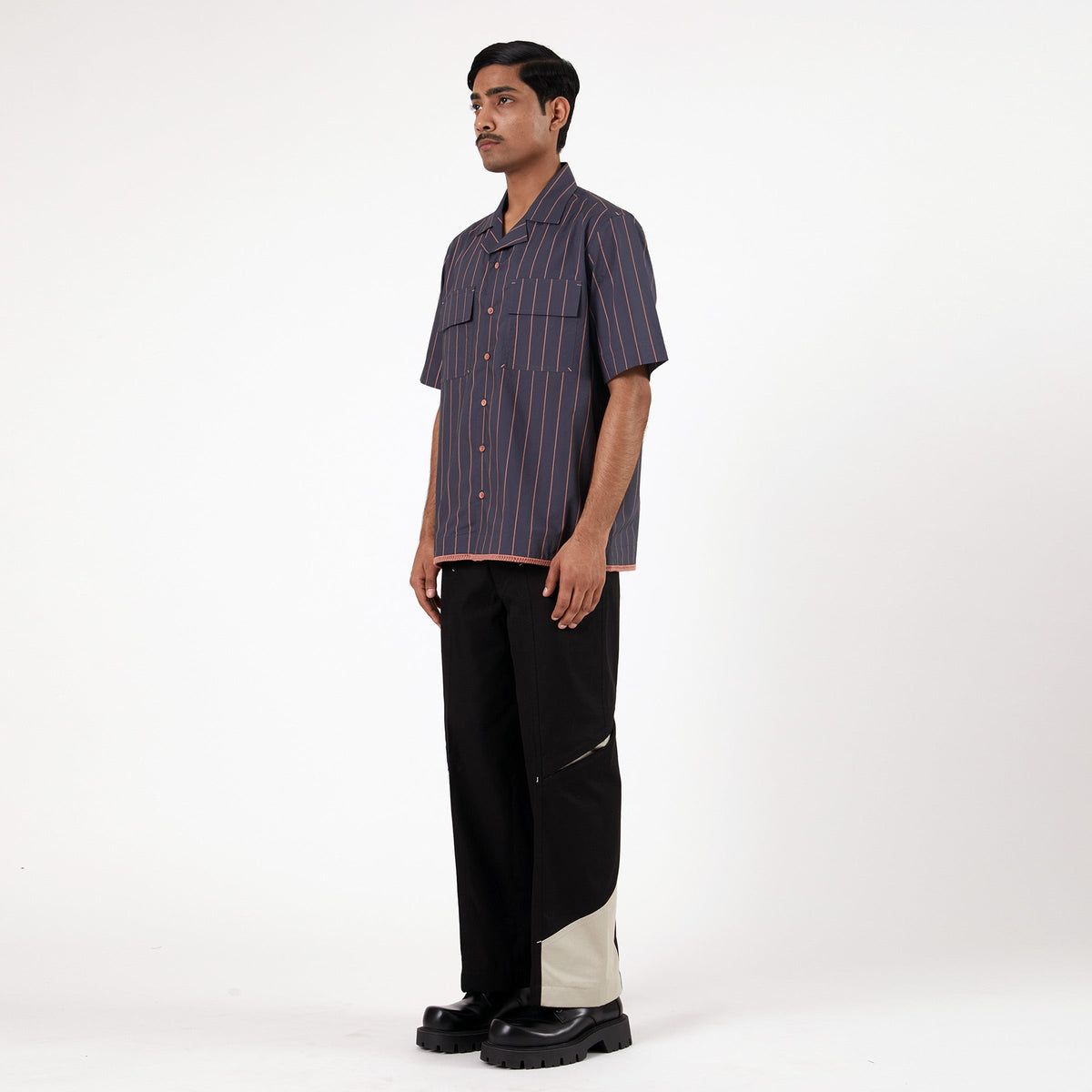 Regiment Striped Shirt- GR