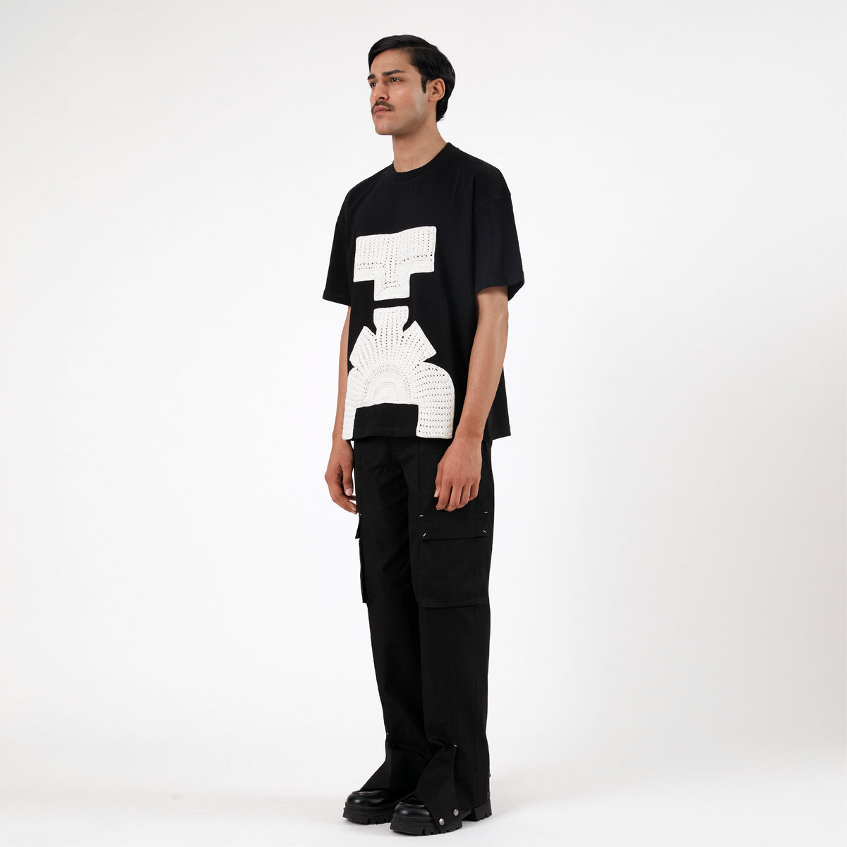Hydrant Applique Tee - BL