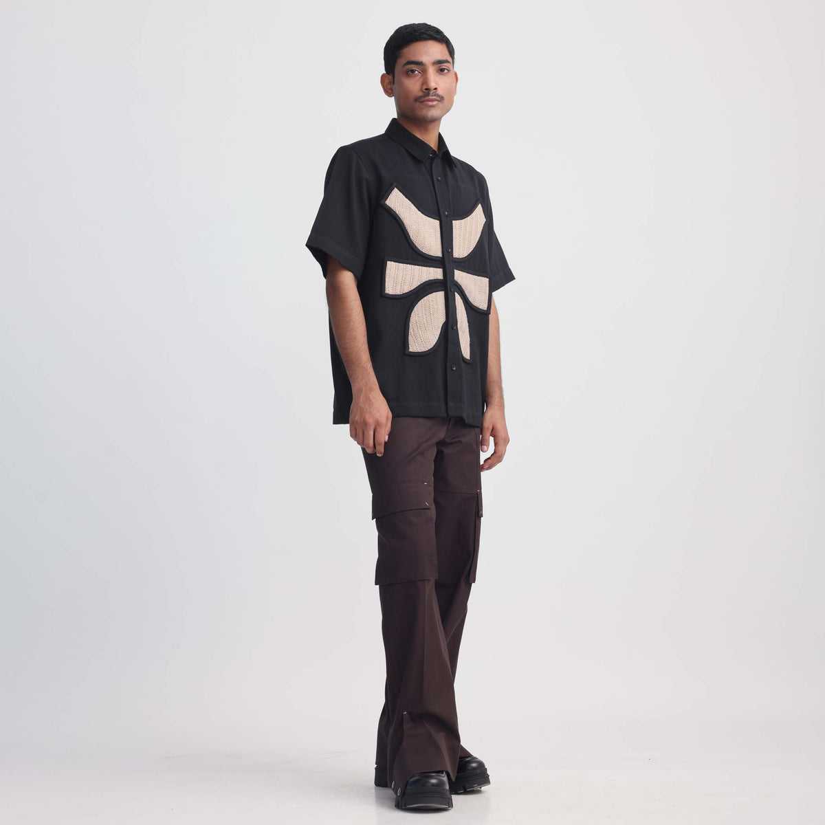 Vertebrae Symbolic Shirt- Black