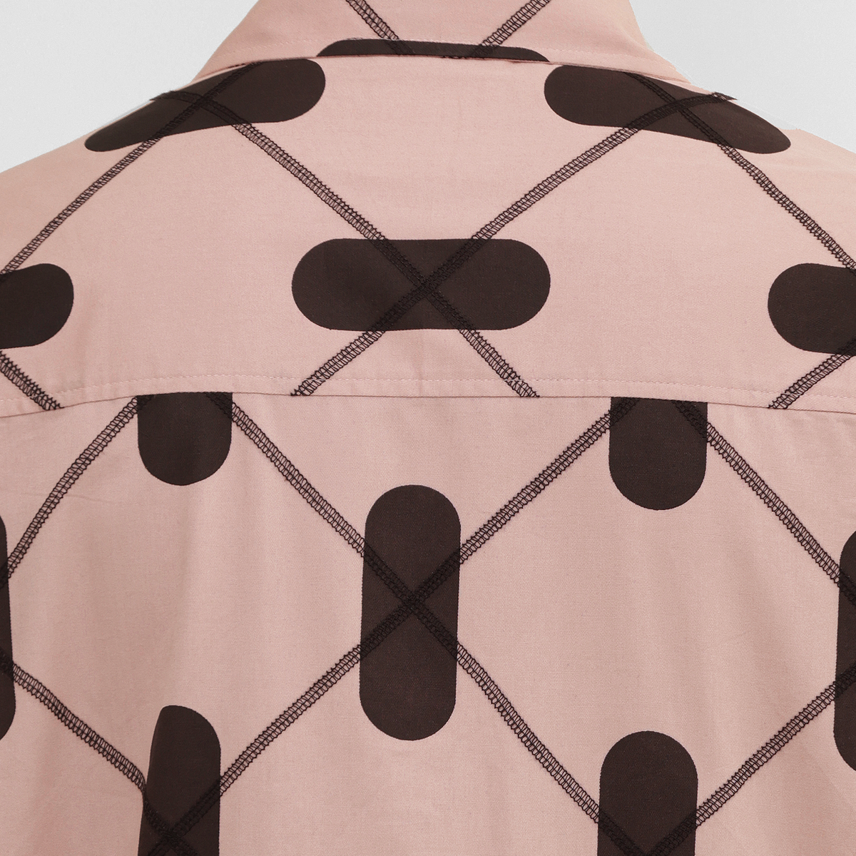 DNA Argyle Shirt- Salmon