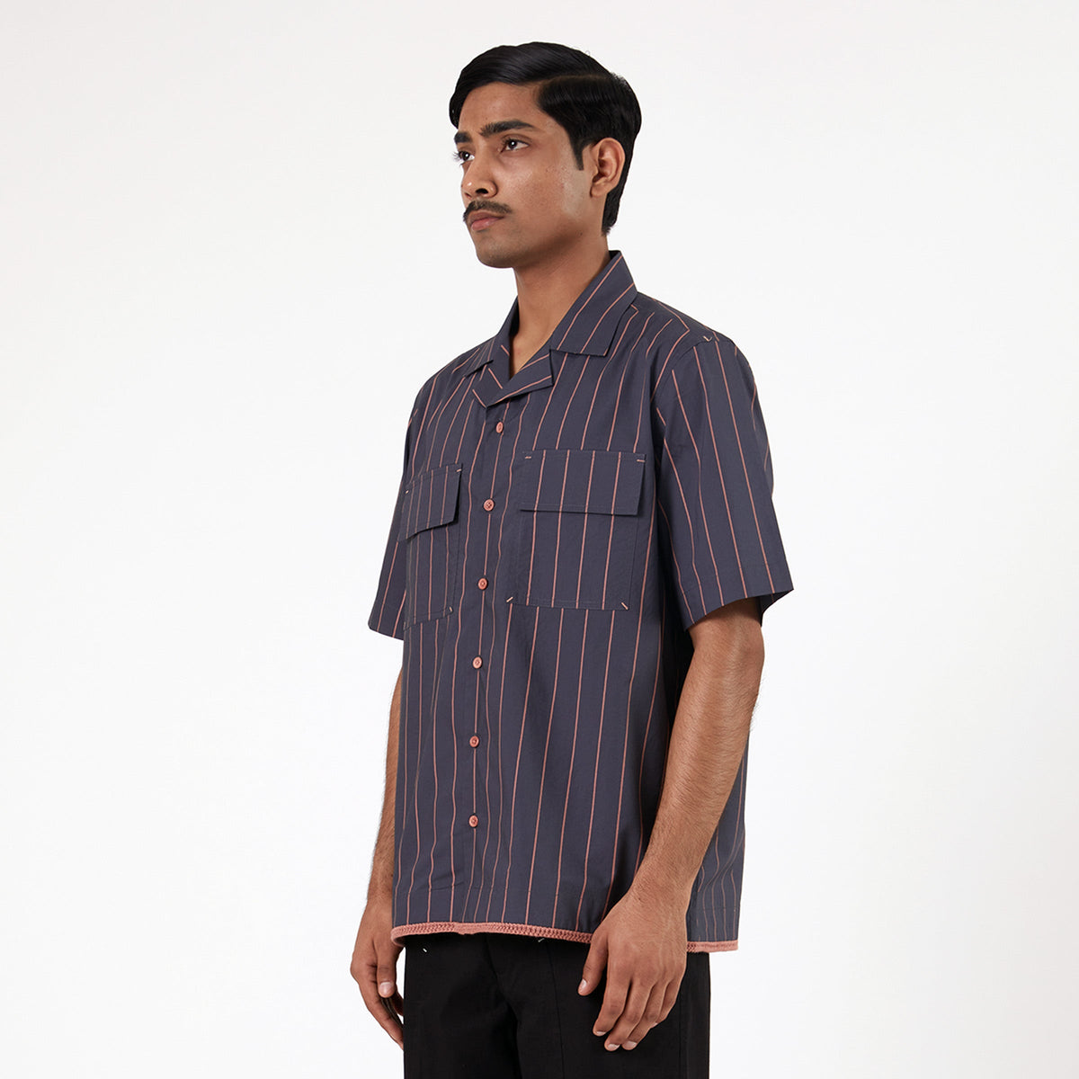 Regiment Striped Shirt- GR