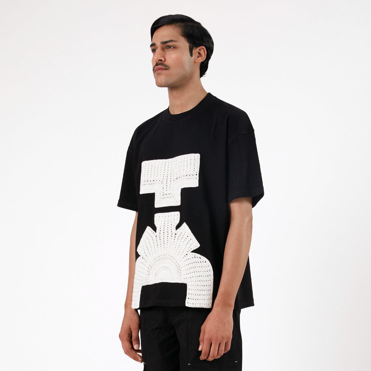 Hydrant Applique Tee - BL