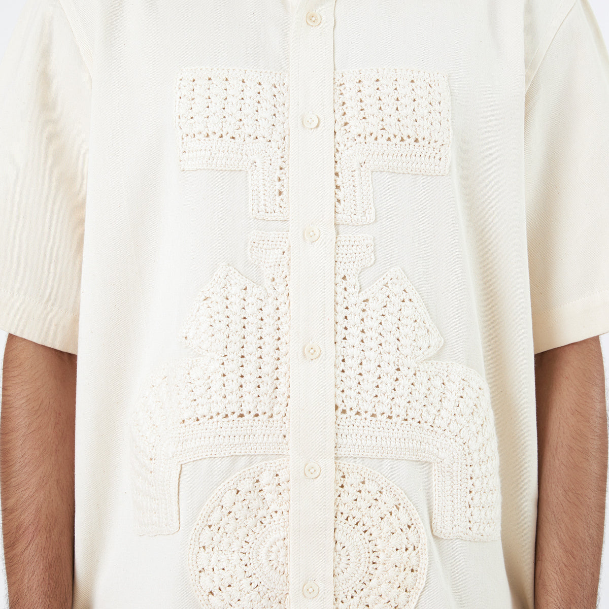 Hydrant Symbolic Applique Shirt-OW