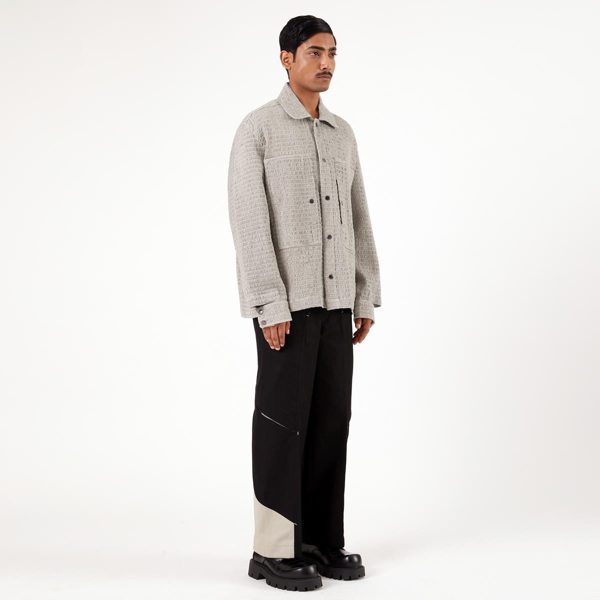 Collagen Overshirt 101- Gray