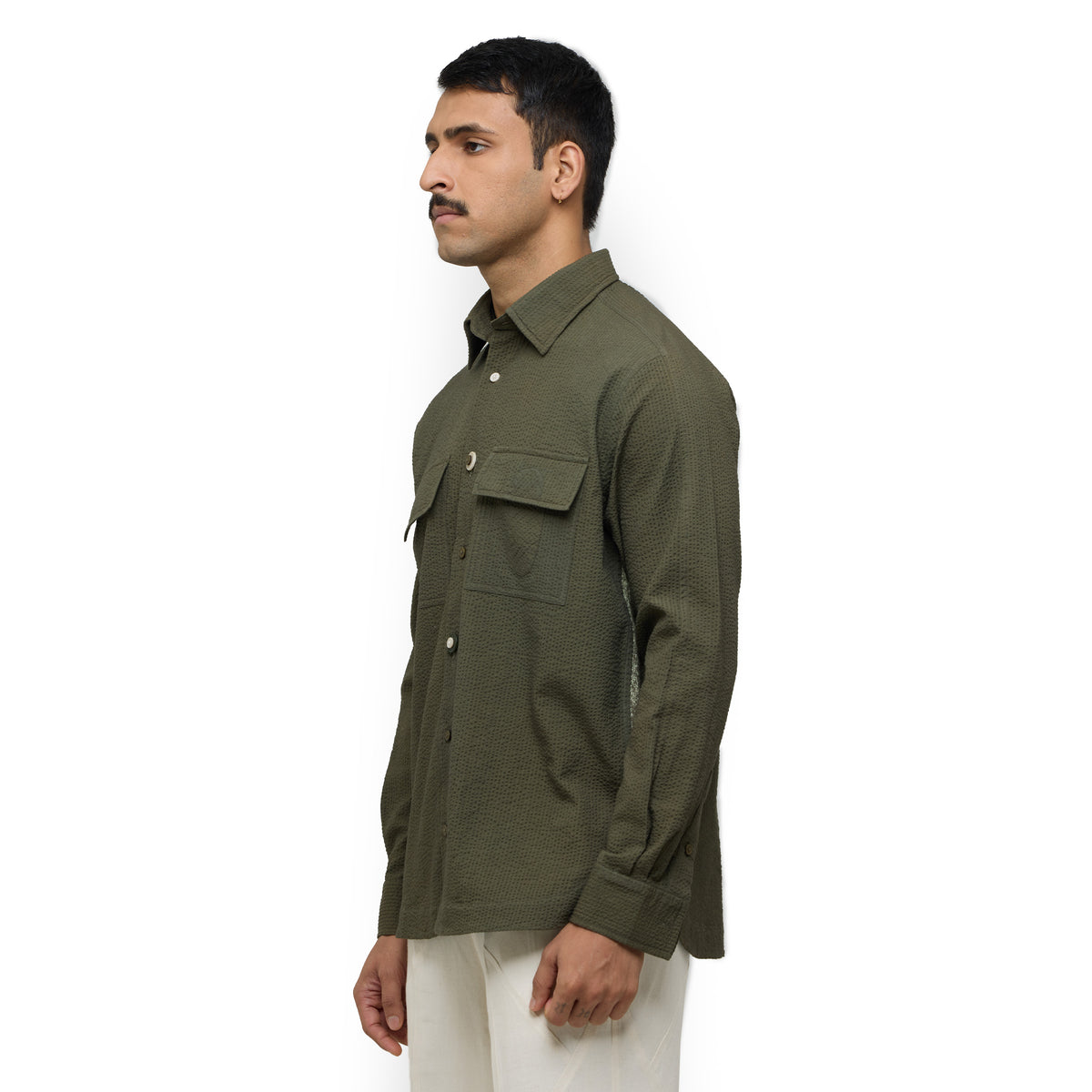 Kinesis Seersucker Shirt- OL