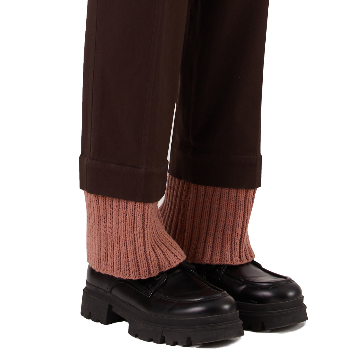 Regiment Knit Layered Pants - DB
