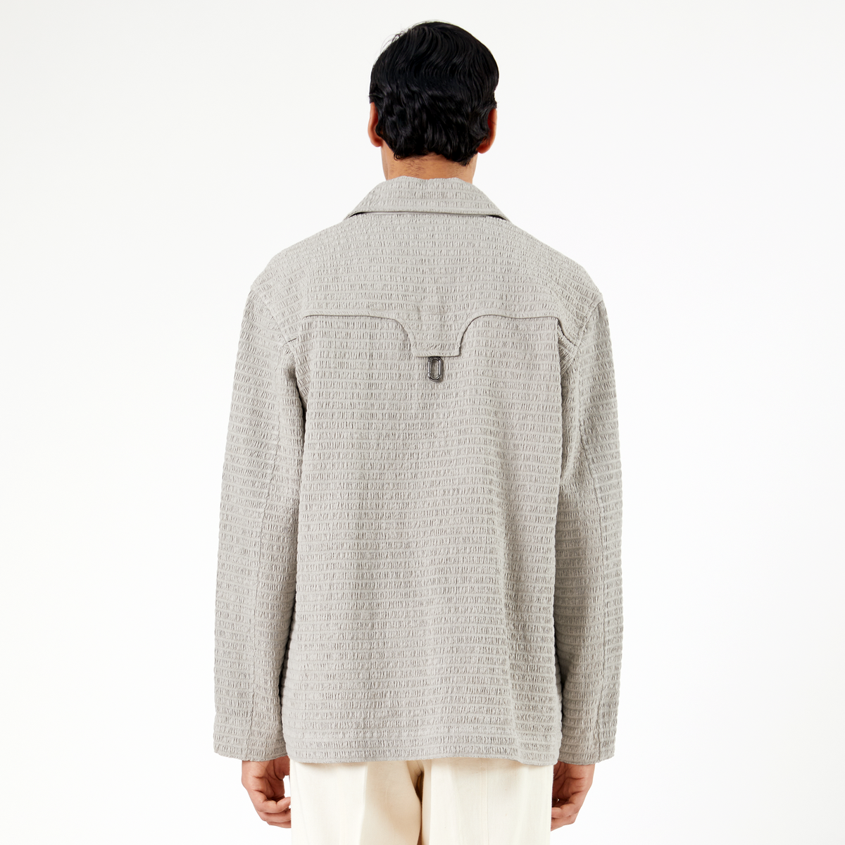 Collagen Overshirt 102- Gray