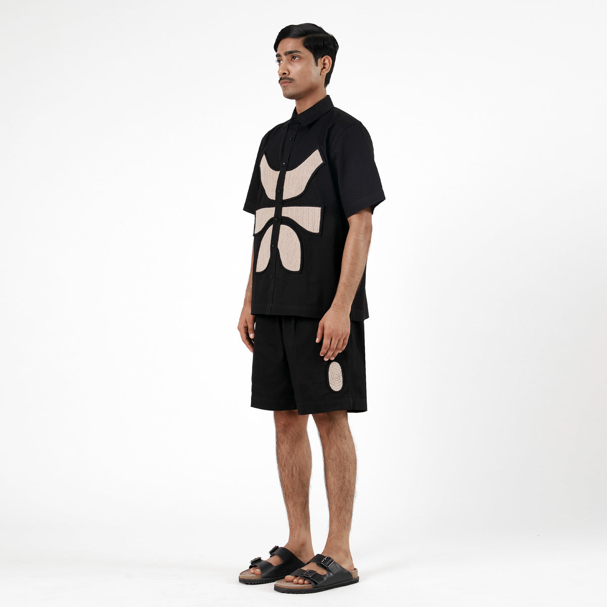Vertebrae Co-ord Set- Black