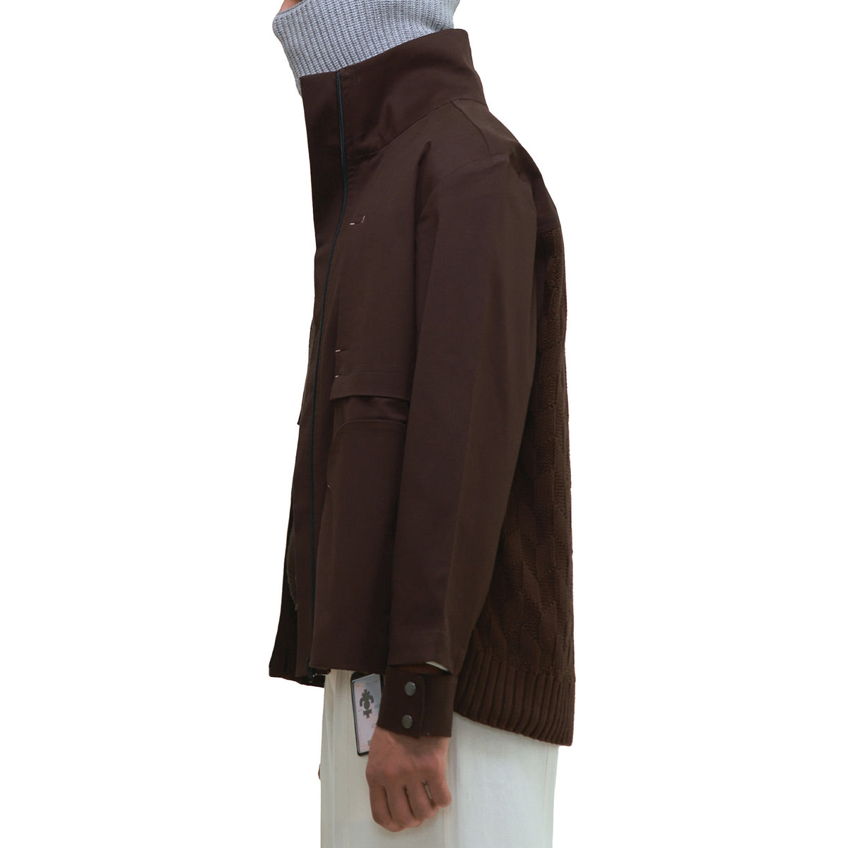 SYNOVIAL REGIMENT JACKET- DARK BROWN
