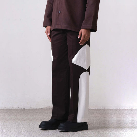 Melanocytes Symbolic Cut Trousers
